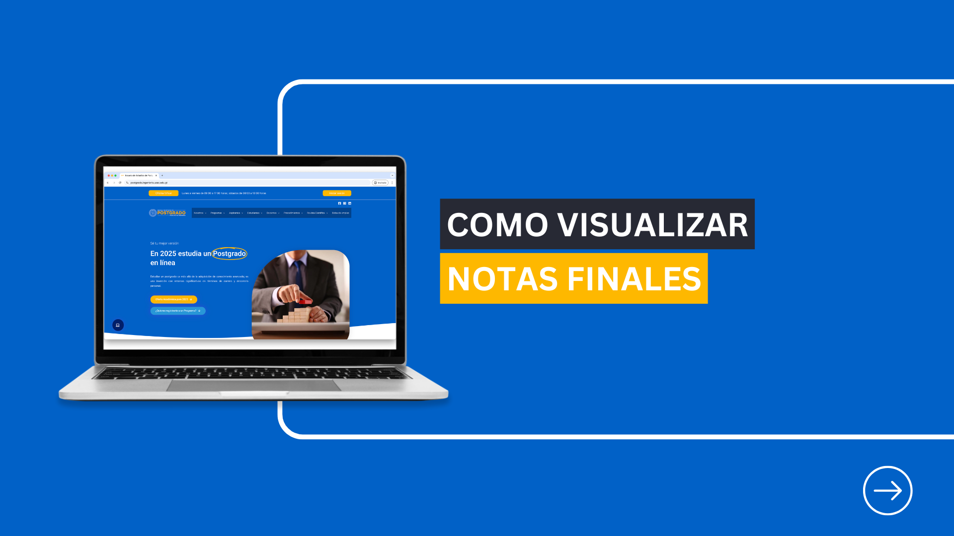 Cómo visualizar notas finales
