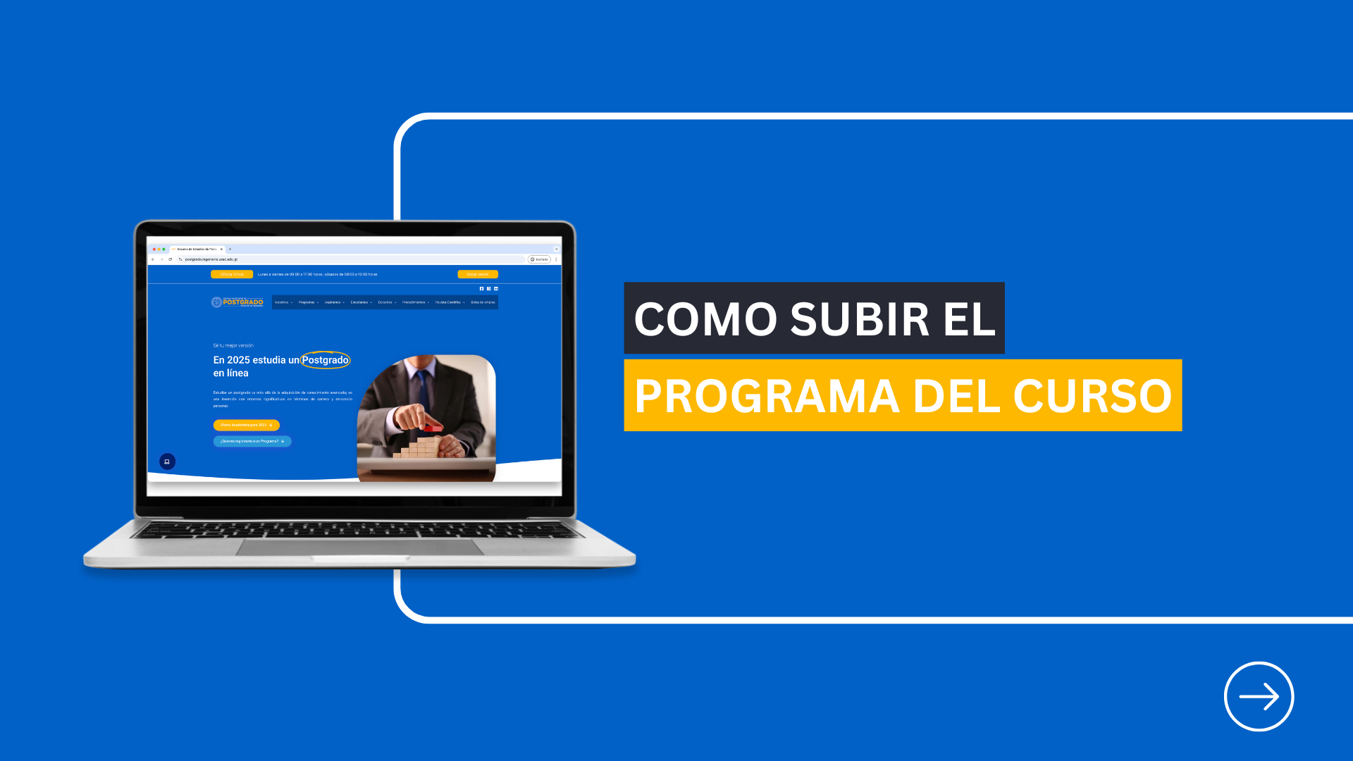 Como subir el programa del curso en el Aula Virtual