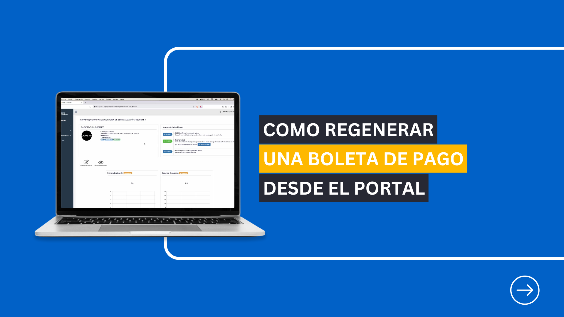 Cómo regenerar una boleta de pago